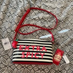 Kate Spade Millie Extra Spicy Crossbody + Keychain